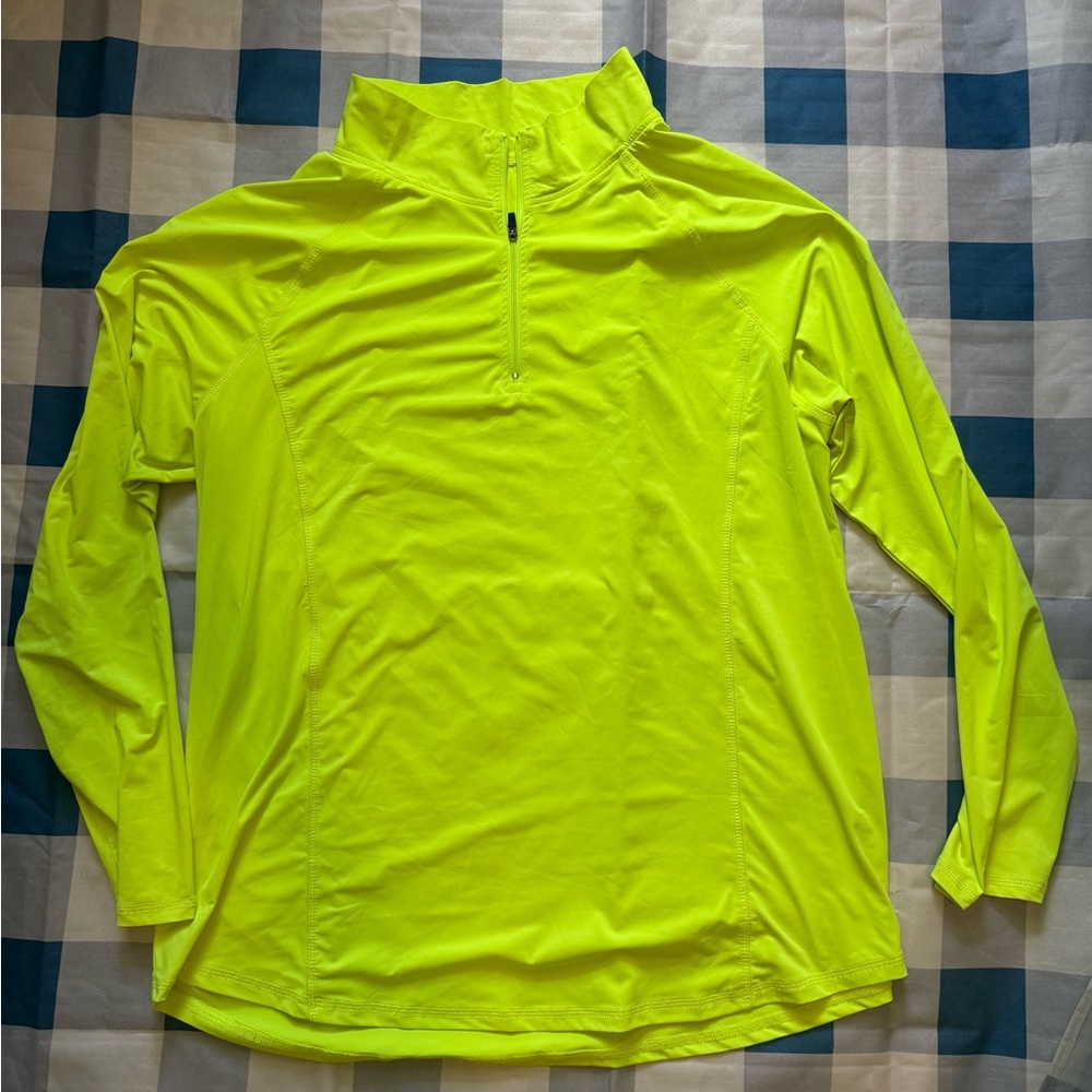 Neon green Long Sleeve Pullover